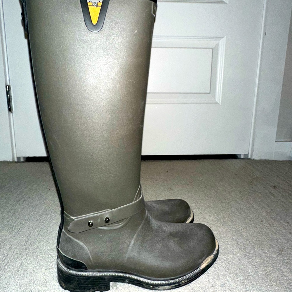 rag & bone size 7 rain/riding boots